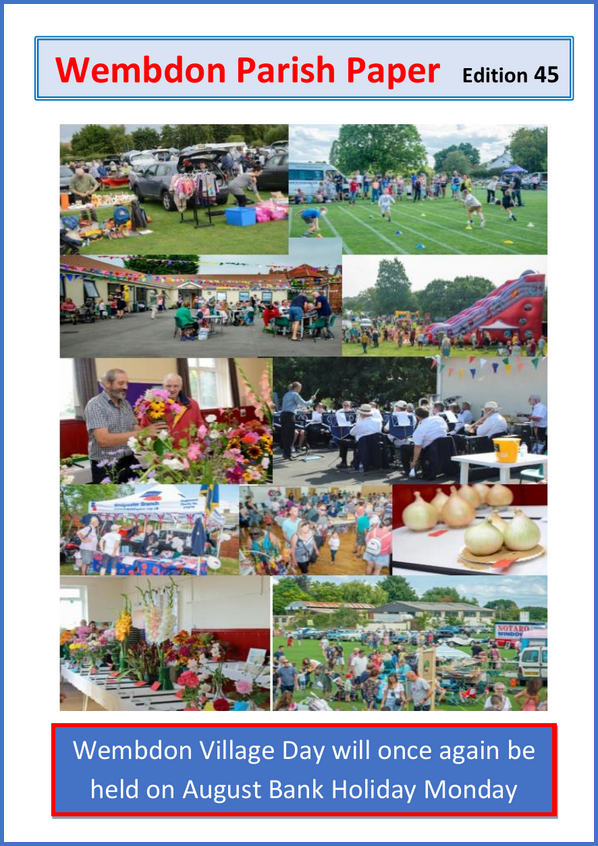Cover of Wembdon Parish Paper edition 45